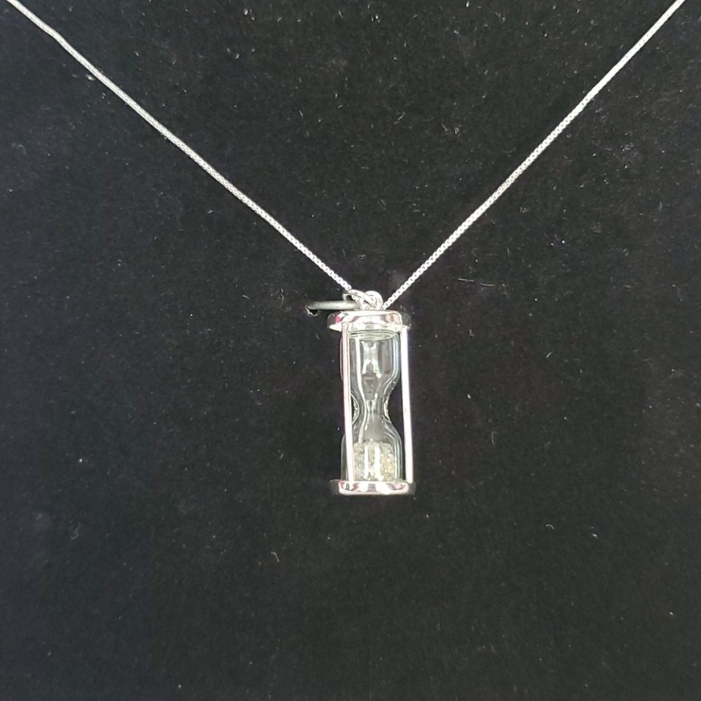 Jewelers Club Hourglass Neckace